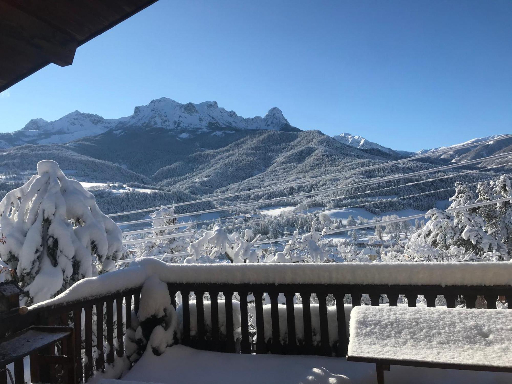 Ferienwohnung Le Tremplin Barcelonnette Exterior foto