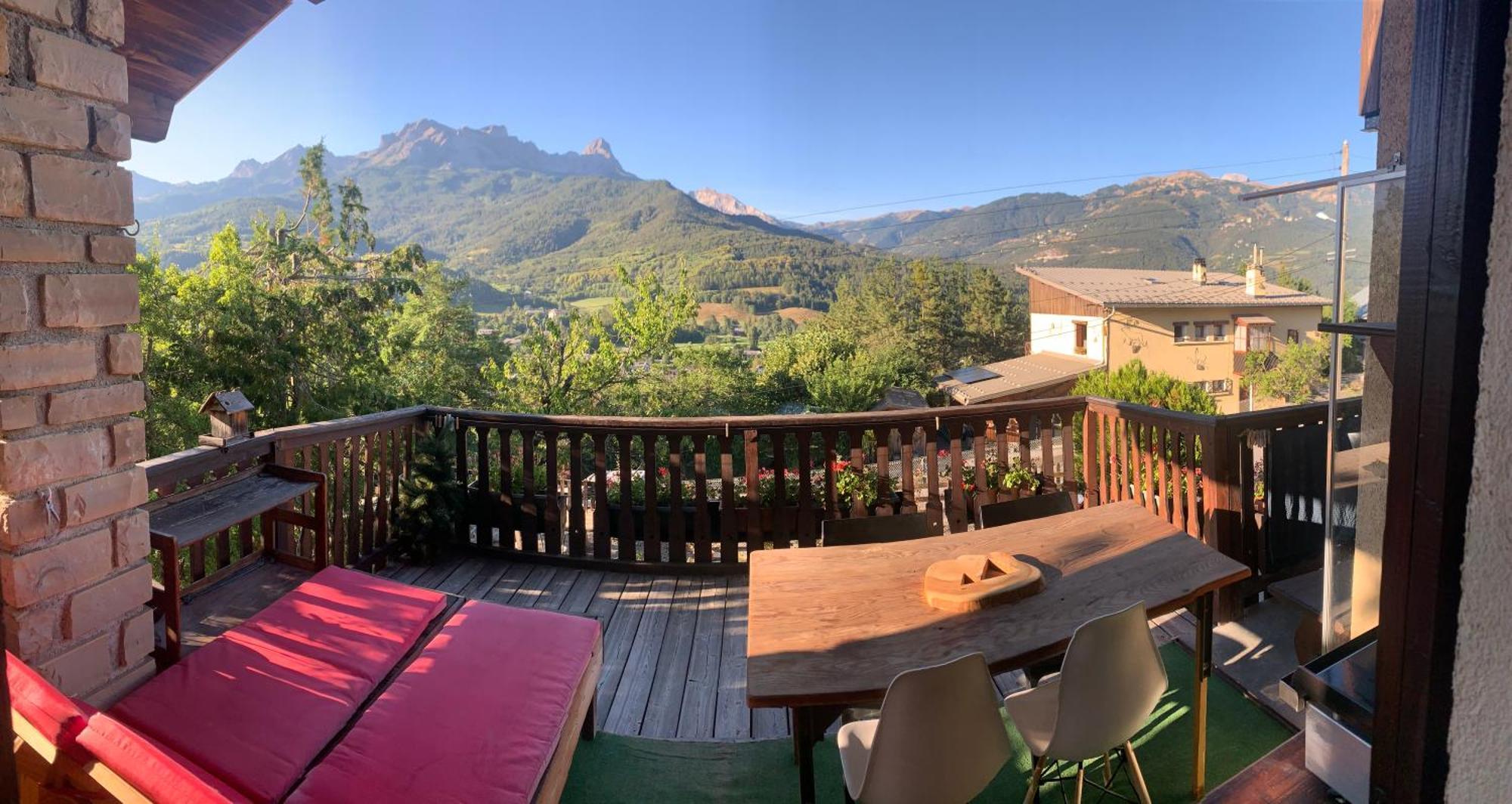 Ferienwohnung Le Tremplin Barcelonnette Exterior foto